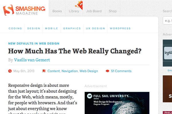 Website Blog post